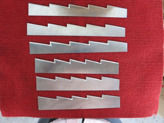 Straight Serrated Knife for Packaging Machine